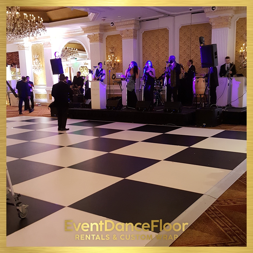 Are there specific flooring options recommended for tap dancing events?